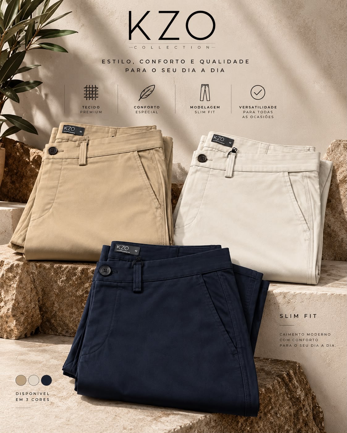 Calças — Chafic's Moda Masculina